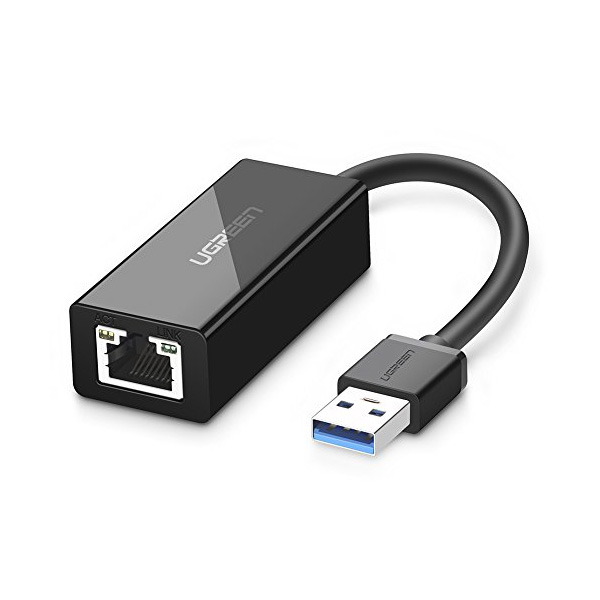 ADAPTADOR USB TIPO C - RED LAN 10-100-1000 GIGABIT, V3.0, UGREEN